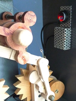 wooden mechanism automata